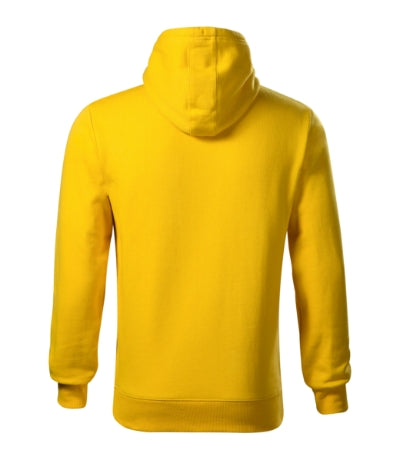 Malfini Cape herren-Kapuzenpullover, gelb