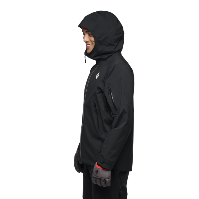 Black Diamond Recon Lt Stretch Shell herren Ski Jacket, schwarz
