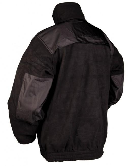 Mil-Tec Security Fleece-Sweatshirt, schwarz