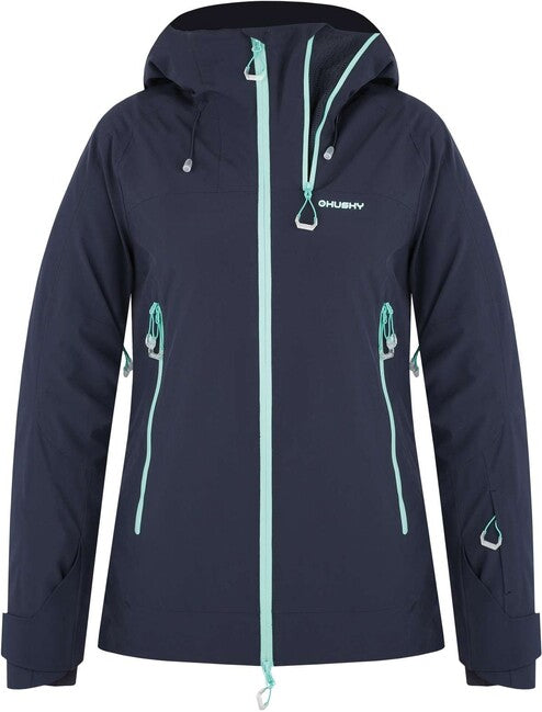 HUSKY Gambola damen Skijacke, schwarz/blau