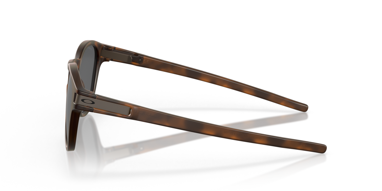 Oakley LATCH Sonnenbrille mit Rahmen Matte Brown Tortoise und mit Dias Prizm Black 53