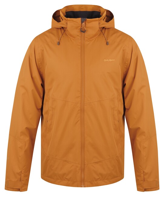 HUSKY Nelory herren hardshelljacke, senf