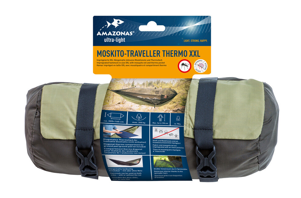 Amazonas Mosquito Traveller Thermo Hojdacia Netz XXL