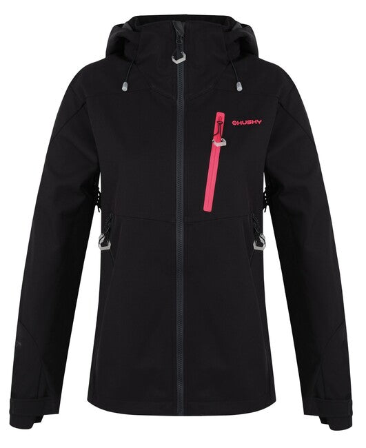 HUSKY Sauri damen softshelljacke L, schwarz