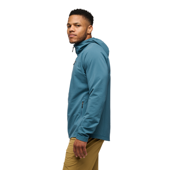 Black Diamond Coefficient herren sweatshirt, creek blau