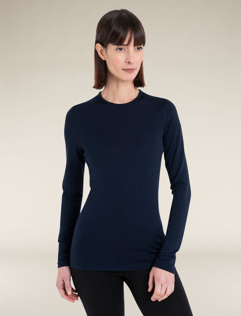 Icebreaker 260 Tech long sleeve thermal T-shirt, dunkelblau