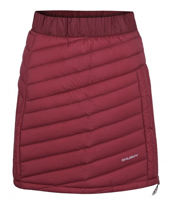 HUSKY Frozy damen daunenrock, bordeauxrot