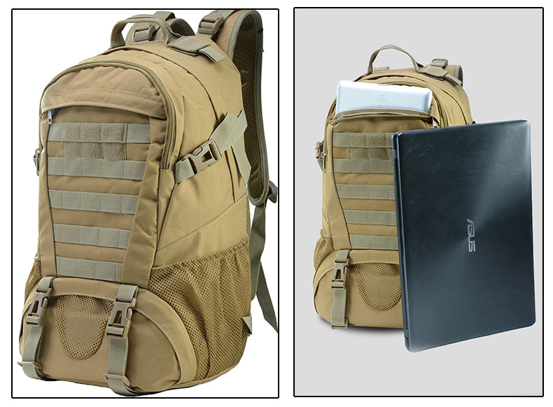 Dragowa Tactical Bravo 27L Tactical Backpack, Black