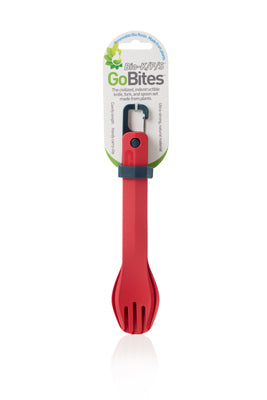 Humangear Besteck GoBites BIO K/F/S rot