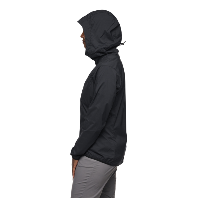 Black Diamond Alpine Start Hoody damen-Ultraleichte Softshelljacke, schwarz