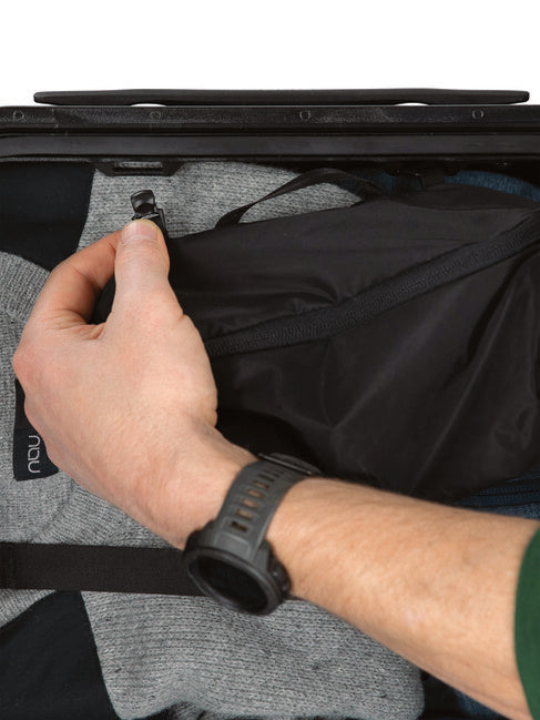 OSPREY TRANSPORTER HARDSIDE CARRY-ON 40L, venturi blau