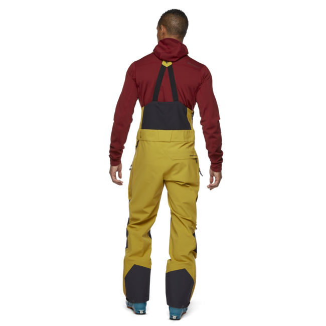 Black Diamond Recon Stretch Bibs, bernstein-schwarz