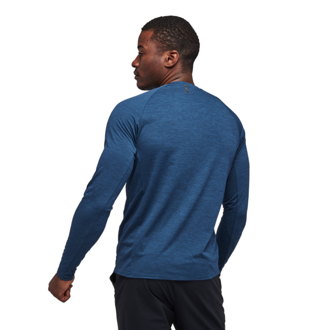 Black Diamond Lightwire Tech herren langarm-T-shirt, indigo