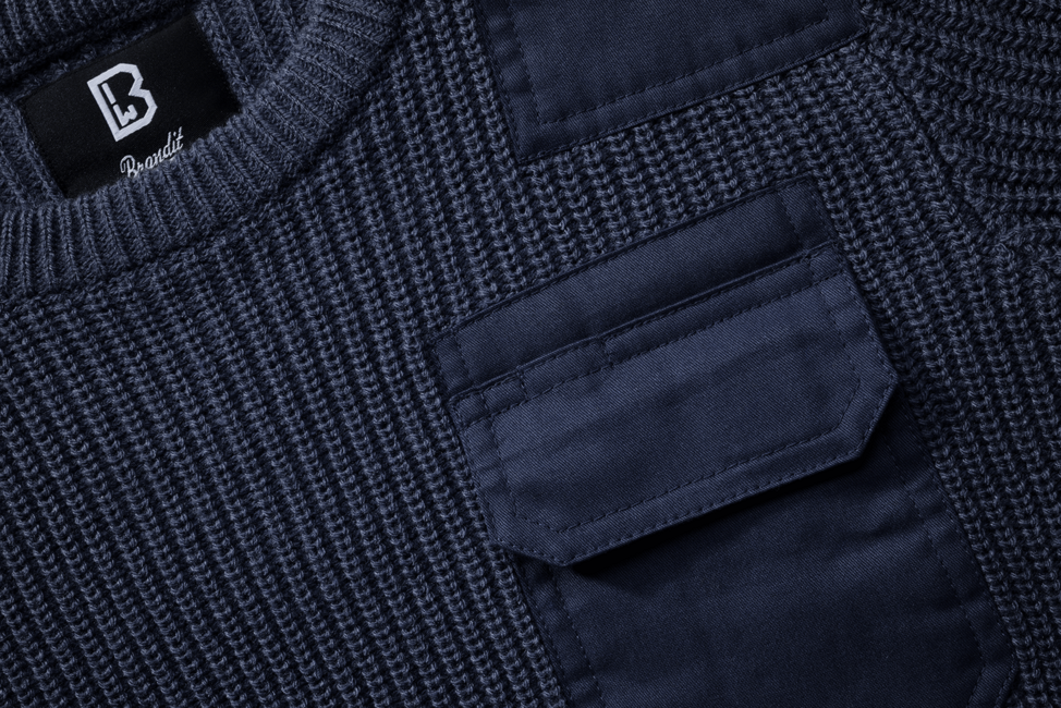 Brandit BW-Pullover für kinder, marineblau