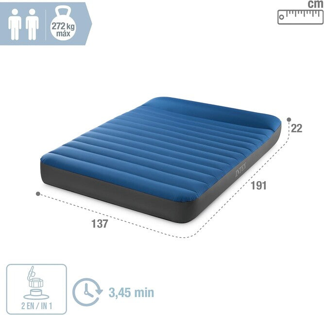 InTex Full Dura-Beam Aufblasbare Matratze Camping