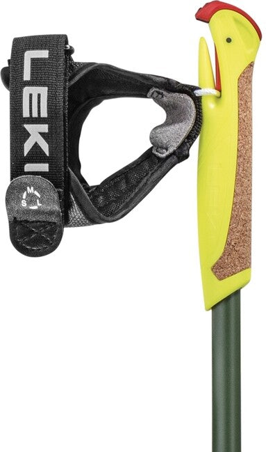 LEKI Walker XS Nordic Walking Stöcke, metallicgrün-olivgrün-weiß, 80 - 110 cm