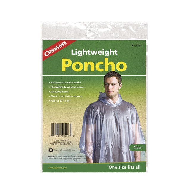 Coghlans Leichter poncho transparent