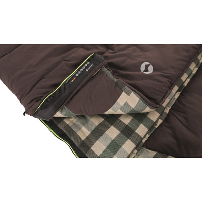 Outwell Camper Standard Schlafsack, reißverschluss rechts