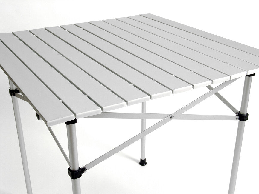 BasicNature Rolltisch Reisetisch 70 x 70 cm