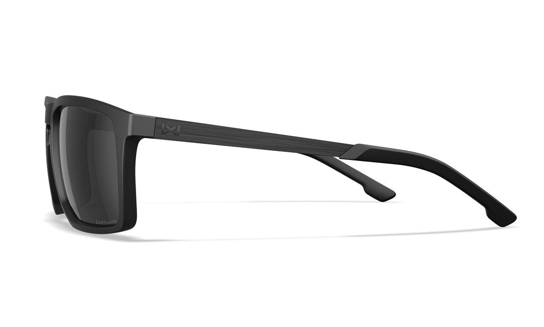 Wiley X Axe Γυαλιά Ηλίου, Captivate Polarized Grey/ Matte Black
