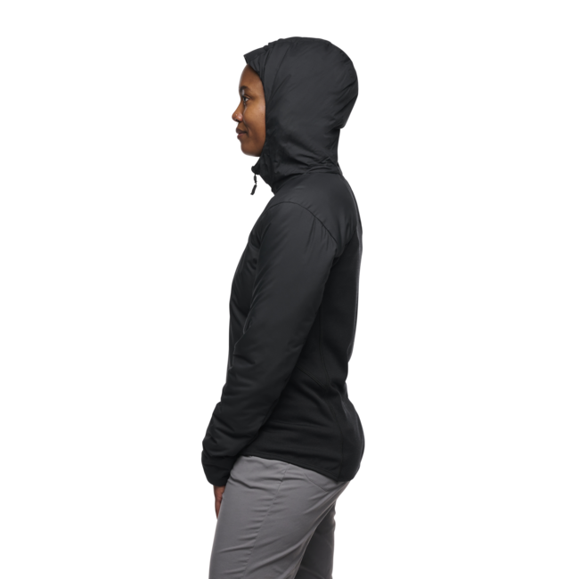 Black Diamond First Light Hybrid damen-Hybrid-Sweatshirt, schwarz