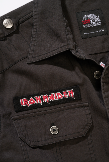 Brandit Iron Maiden hemd, schwarz