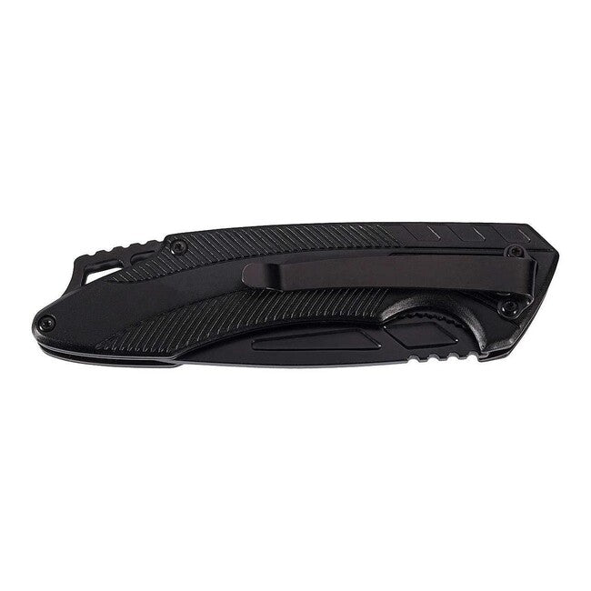 Herbertz taschenmesser 9cm, aluminium rot-schwarz