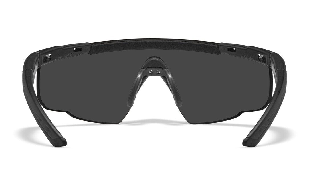 Wiley X Saber Advanced Protective Glasses, Grey Clear/Matte Black