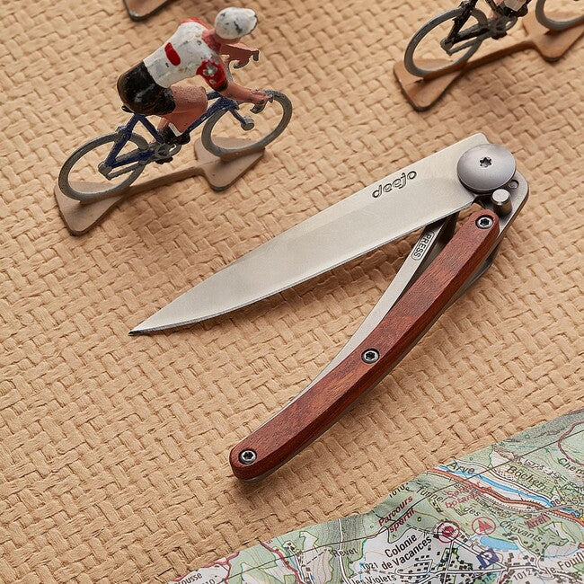 Deejo Coralwood schließmesser wood