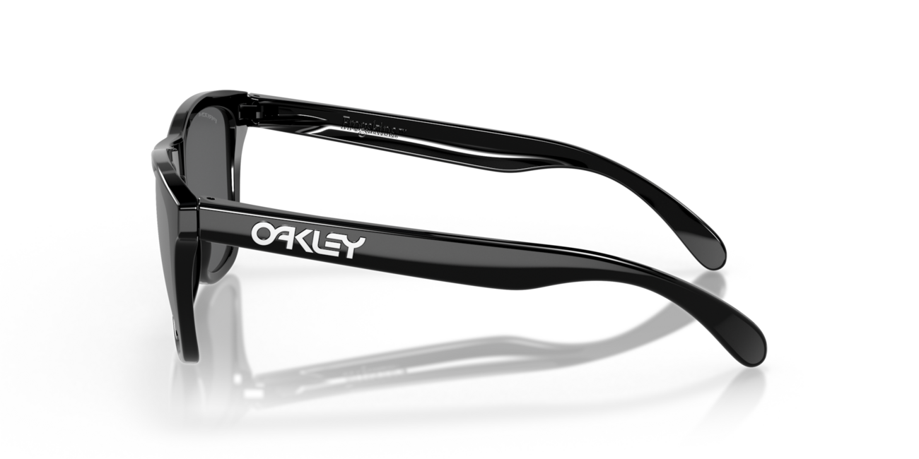 Oakley FROGSKINS Sonnenbrille mit Rahmen Polished Black und mit Dias Prizm Black 55