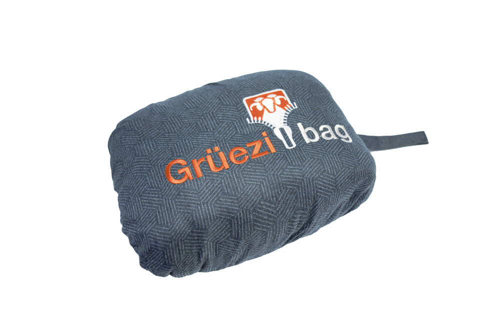 Grüezi-Bag Feater beheizte schlafsackeinlage mit usb-schnittstelle, blau