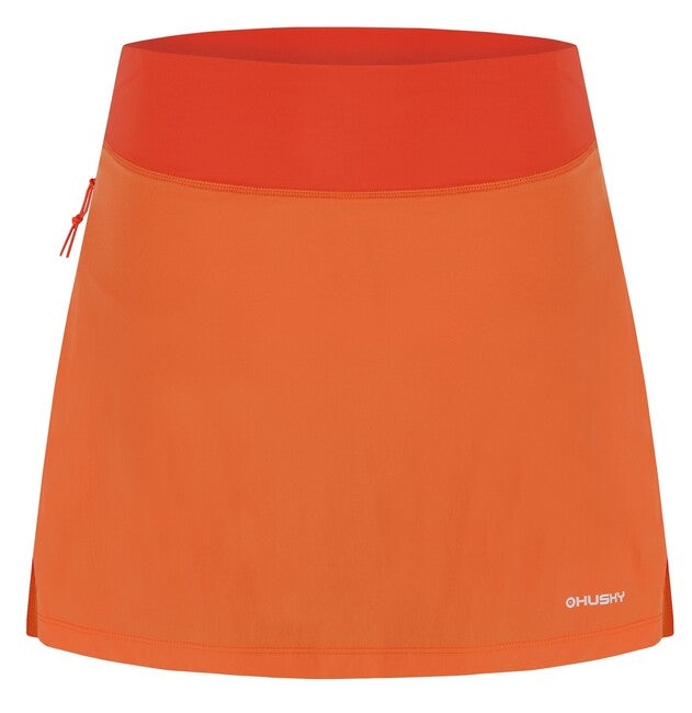 HUSKY Flamy damen Funktionsrock mit Shorts, orange