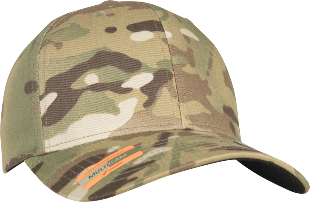 Brandit Flexfit Καπέλο με Γείσο Multicam, multicam®