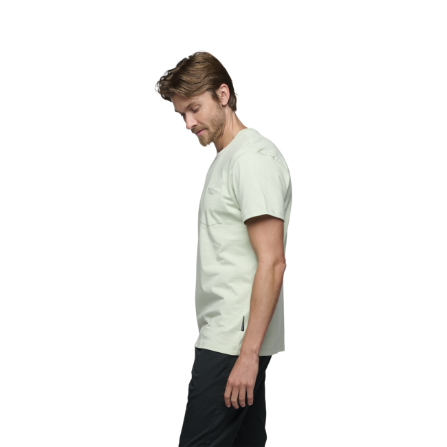 Black Diamond Project herren kurzarm-T-shirt, schaumstoff grün
