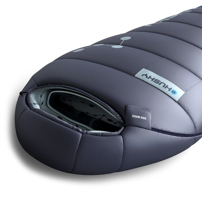 HUSKY Kids Magic Synthetik Drei-Jahreszeiten-Schlafsack -15, dunkelblau