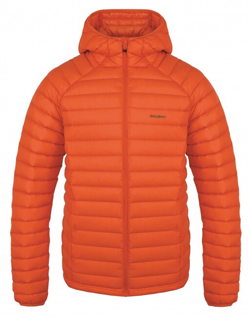 HUSKY Dreeser herren daunenjacke, orange