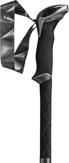 LEKI Makalu FX Carbon trekkingstöcke, schwarz-orange-naturalcarbon, 110 - 130 cm