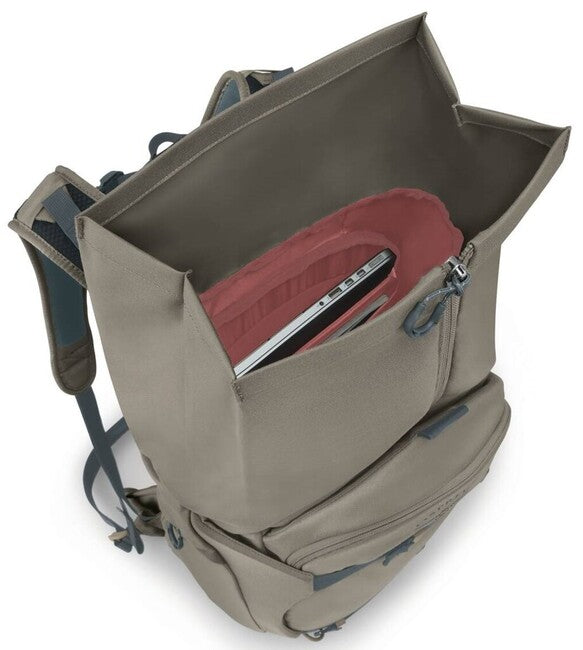 OSPREY Metron Roll Top Pack stadtrucksack, tan concrete
