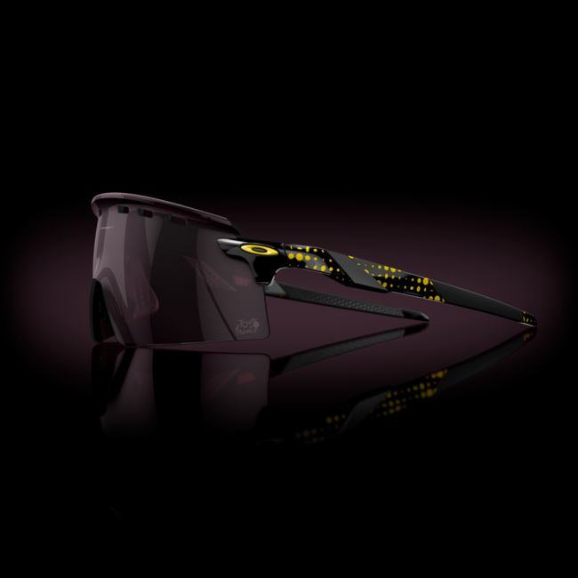 Oakley Encoder Strike Vented mit Rahmen Black Ink und mit Dias Prizm Road Black 39, Titanium