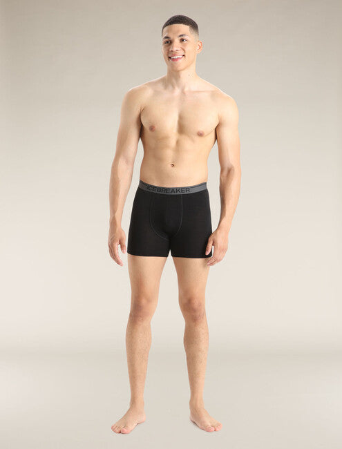 Icebreaker Anatomica Men's boxershorts, schwarz
