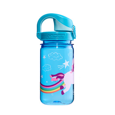 Nalgene Grip-n-Gulp Baby Trinkflasche Sustain 0,35 L blau einhorn