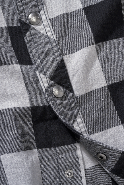 Brandit Ozzy langarmshirt, schwarzes anthrazit