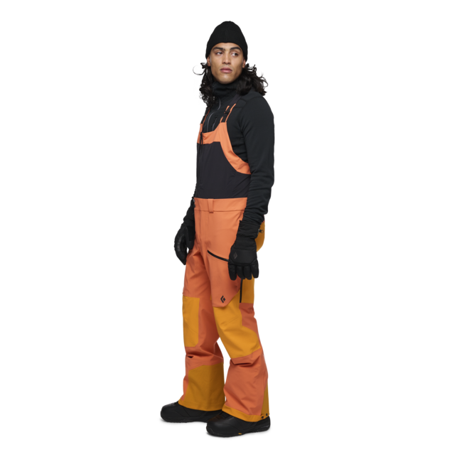 Black Diamond Recon Stretch Pro Bibs männer, bd orange-flame orange