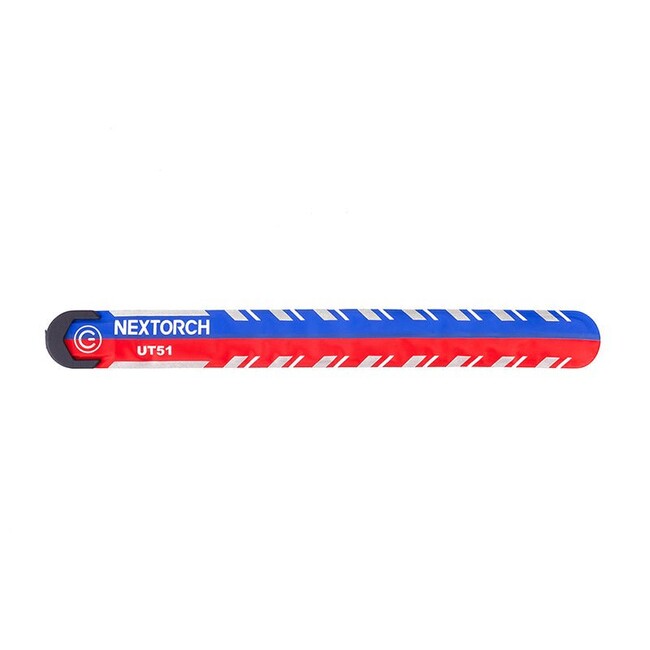 NexTorch® UT51 L blinkendes sicherheitsband rot-blau