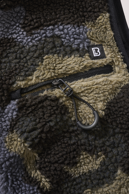 Brandit Teddyfleece fleeceweste, darkcamo