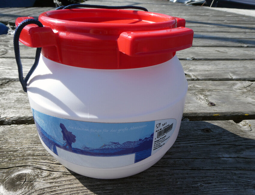 BasicNature Weithalsfass 3,6 l, weiß