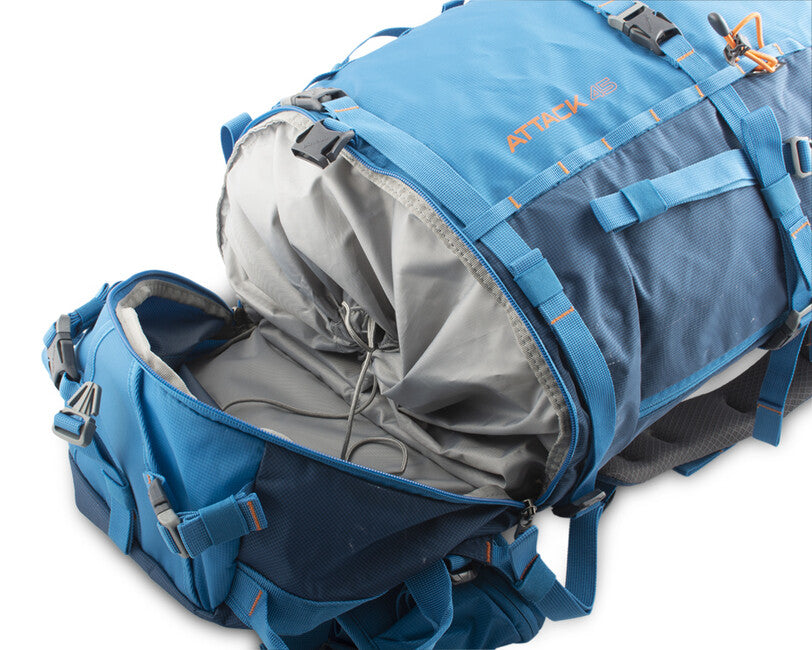 Pinguin Attack 45 Backpack, 45 L, Petrol