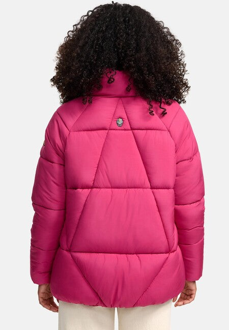 Navahoo Schokolinaa damen kurze Winterjacke, sweet berry