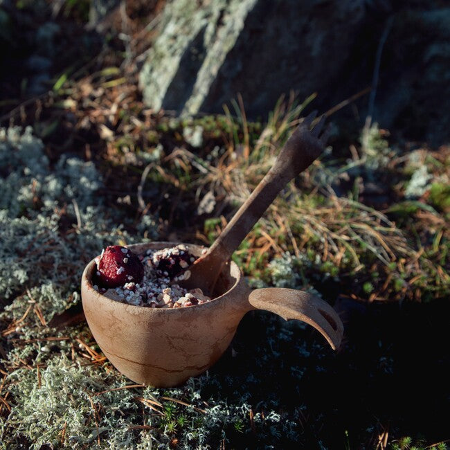 Kupilka Spork 205 löffel und gabel in einem, braun