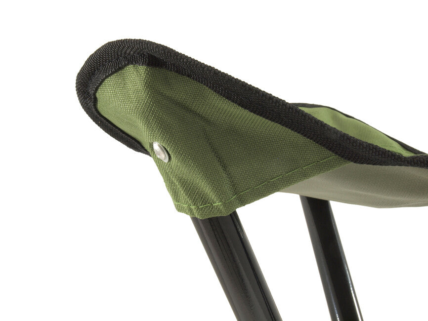 BasicNature Travelchair dreibeinstuhl, grüner stahl